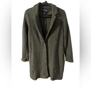 Rachel Zoe Olive Green Blazer Coat